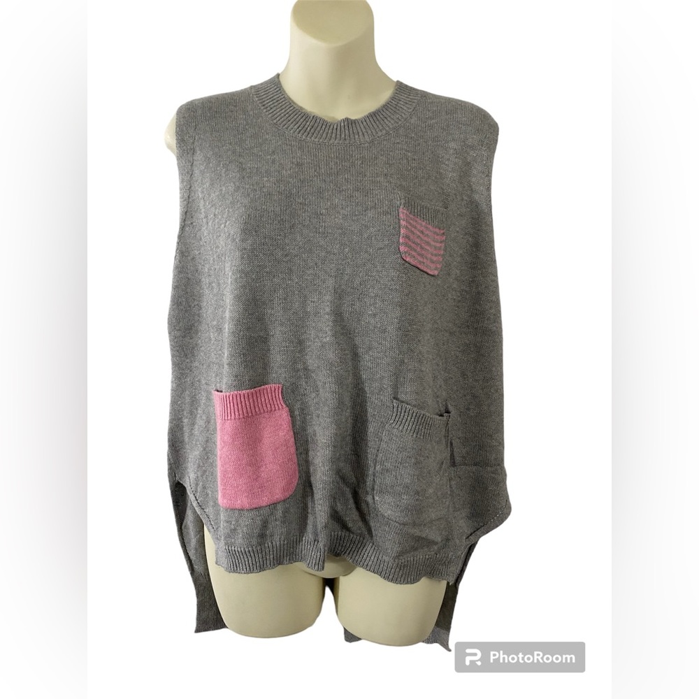 Zaket & Plover knit sweater vest. EUC